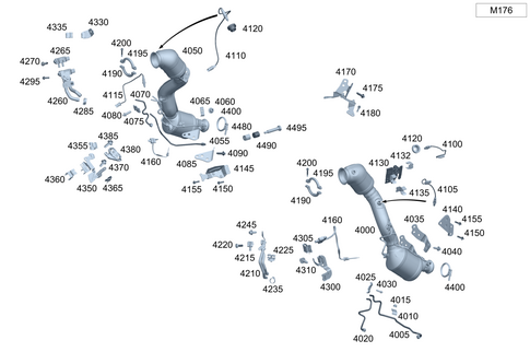 Exhaust System for 2025 Mercedes-Benz S580 #0