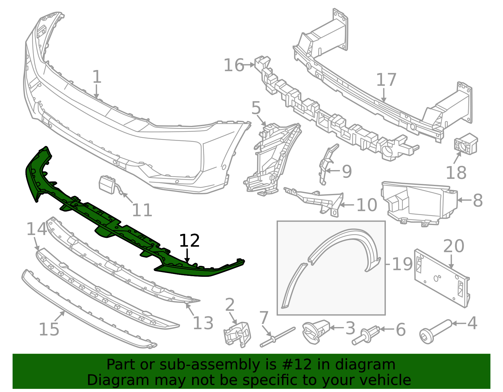 2024-2026 Porsche Cayenne Spoiler 9Y0-807-061-J-G2X | OEM Parts Online