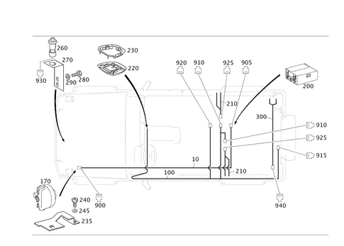 Anti-Theft Warning System, Tow-Away Protection, Passenger Comp. Protection for 2016 Mercedes-Benz G 65 AMG&reg; #0