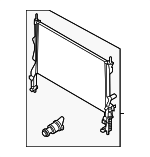 RAD225 - Cooling System: Motorcraftâ„¢ Radiator for Ford Image