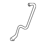 LK4Z8286K - Cooling System: Return Hose for Ford Image