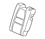82521TM8A71ZA - Body: Seat Back Cover for Honda: Insight Image