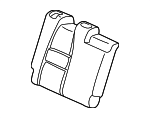 82127TM8A02 - Body: Seat Back Pad for Honda: Insight Image