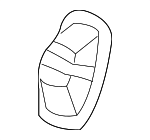 82123TM8A01ZA - Body: Anchor Cover for Honda: CR-V, Insight Image