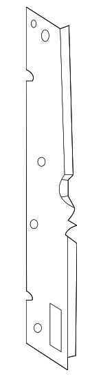 JK4Z61243A47A - Body: Pillar Reinforced for Ford: E-Transit, Transit-150, Transit-250, Transit-350, Transit-350 HD Image