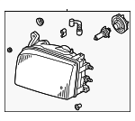 260602W625 - : Headlamp Assembly for Nissan Image