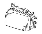 260752W626 - Electrical: Lens &amp; Housing for Nissan: Pathfinder Image