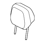 95852282060OF6 - Body: Headrest for Porsche: Cayenne Image