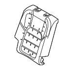 95852277610 - Body: Seat Back Pad for Porsche: Cayenne Image