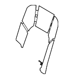 95865356800 - Body: Seat Back Heater for Porsche: Cayenne Image