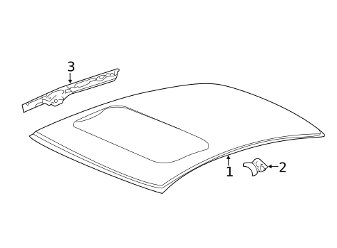 Roof & Components for 2021 Acura ILX #0