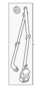 32353400 - Electrical: Seat Belt Assembly for Volvo Image