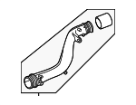 8S0145674E - Cooling System: Pressure Pipe for Audi Image