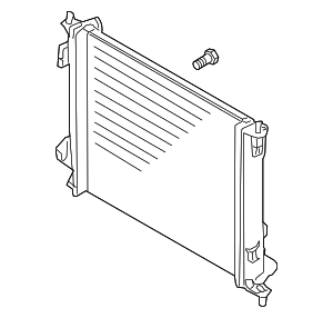 253103X011 - Cooling System: Radiator Assembly for Kia: Forte, Forte Koup, Forte5, Soul Image