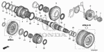 22814RGC003 - Transmission - Automatic: RING, SEAL (21.2MM) for Honda Image