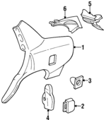 25624749 - Fuel System: Shield for Oldsmobile: 88, LSS, Regency Image