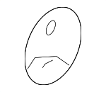 12771202 - Body: Upper Quarter Trim Cover for Saab: 9-3, 9-3X Image