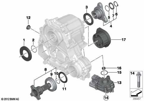 Individual Transmission Parts for 2014 BMW 428iX #0