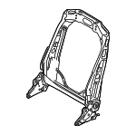 31363833 - Body: Seat Back Frame for Volvo: S60, S60 Cross Country, S80, V60, V60 Cross Country, XC60, XC70 Image