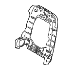 31351494 - Body: Seat Back Panel for Volvo: S60, V60, V60 Cross Country, XC60 Image