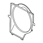 LR011705 - Belts &amp; Cooling: Engine Cooling Fan Shroud for Land-Rover Image
