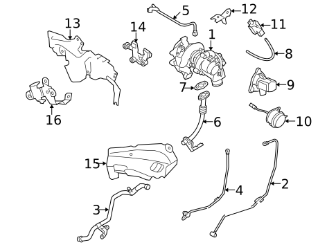 Turbo Charger for 2007 Saab 9-3 #0