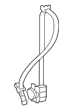 7321053280A0 - : Seat Belt Lap And Shoulder Belt for Lexus: IS250, IS350 Image