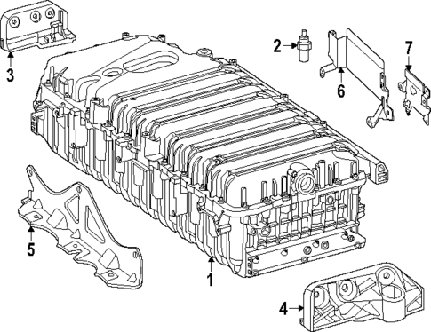 Battery for 2025 Mercedes-Benz SL55 AMG #1