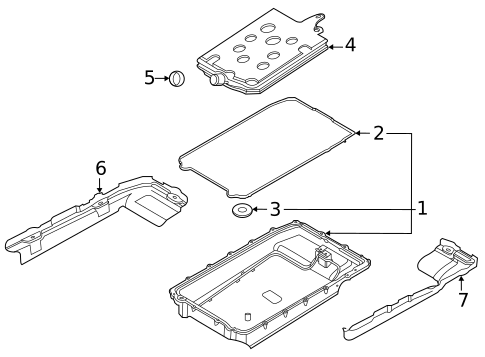 Transmission Components for 2021 Ford Explorer #0
