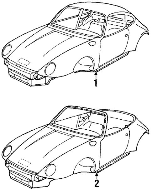 Body Shell for 1996 Porsche 911 #0