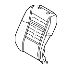 7155230A10 - Body: Seat Back Pad for Lexus: GS F, GS Turbo, GS200t, GS350, GS450h Image