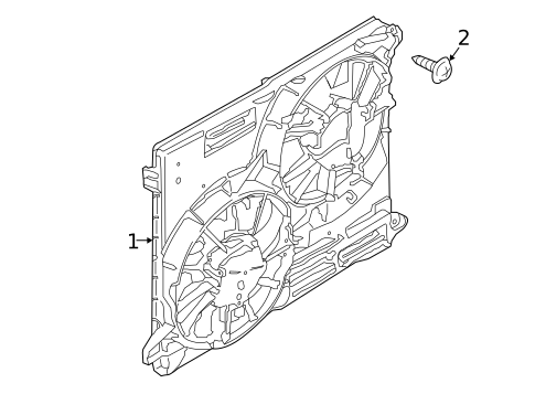 Cooling Fan for 2020 Lincoln Nautilus #0