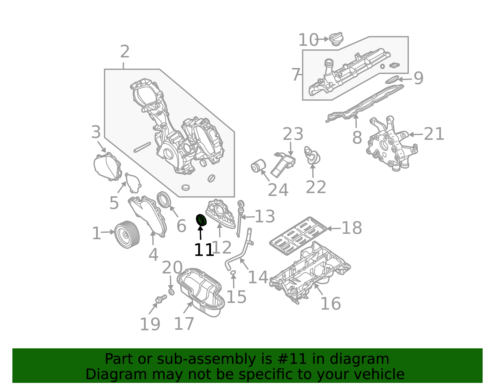 1984-2010 Nissan Seal 12279-AD205 | OEM Parts Online