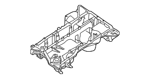 111107S00A - : Oil Pan for Nissan: Armada, Pathfinder, Pathfinder Armada, TITAN Image