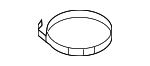 N90950901 - Engine: Intake Hose Clamp for Audi Image