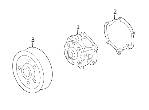 Gaskets & Sealing Systems for 2009 Cadillac SRX #0