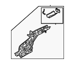 KB7W53810C - Body: Rail Assembly for Mazda: CX-5 Image