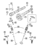 5047979AA - Engine: Valve Lash Adjuster for Mopar Image image
