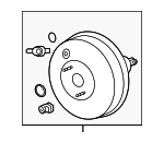 4630A355 - Body: Power Booster for Mitsubishi: Outlander, Outlander Sport Image