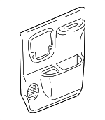 19244636 - Body: Door Trim Panel for Chevrolet: Express 1500, Express 2500, Express 3500, P30 | GMC: Savana 1500, Savana 2500, Savana 3500 Image