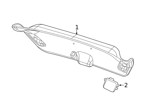 Interior Trim - Trunk for 2015 Dodge Dart #0