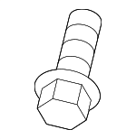 11514314 - Body: Bumper Cover Bolt for GM Image