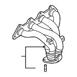 MN156556 - : Exhaust Manifold for Mitsubishi Image