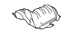 LX6Z11135F - Exhaust: Heat Shield for Ford: Bronco Sport, Escape, Maverick | Lincoln: Corsair Image