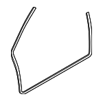 51718233415 - : Door Weather-Strip for BMW: 323Ci, 325Ci, 330Ci, M3 Image