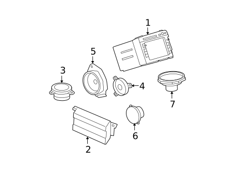 Sound System for 2010 Buick Lucerne #0