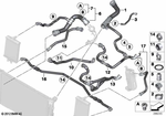 17127625382 - Radiator: Coolant Hose for BMW Image