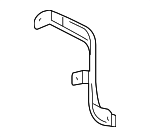 8P1863346A - Body: Support Brace for Audi: A3, A3 Quattro Image