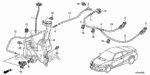 76837TA5A01 - Electrical/Exhaust/Heater/Fuel: TUBE (4X7X440) for Honda Image