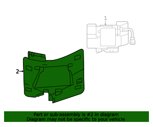 86688-A8000 - Bracket 2017-2020 Kia Optima | Kia.Parts Store